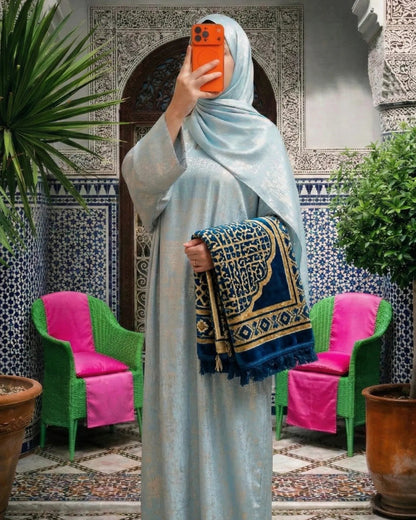 عباية رمضانية بالفولار – تصميم محتشم وراقي --