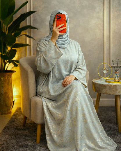 عباية رمضانية بالفولار – تصميم محتشم وراقي ---