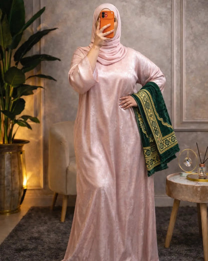 عباية رمضانية بالفولار – تصميم محتشم وراقي ---