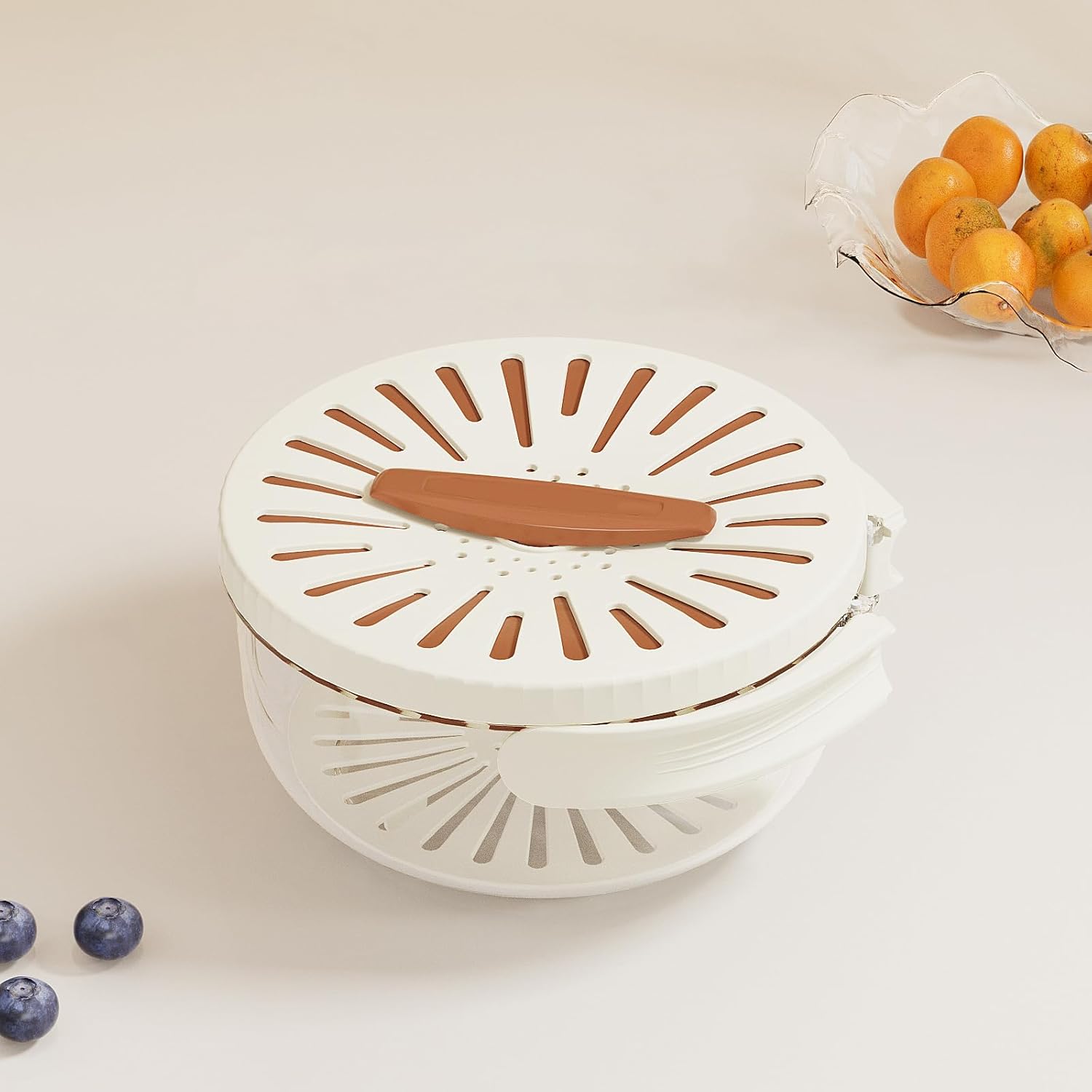 AquaBowl™ Bol de lavage multifonctionnel pour fruits et légumes