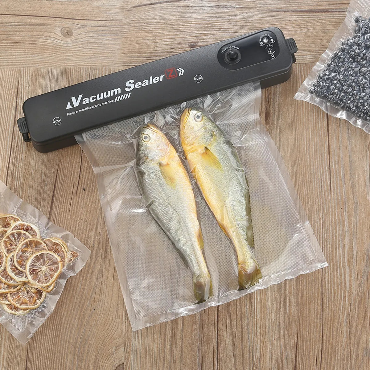 Machine d'emballage sous vide avec sachet gratuit
