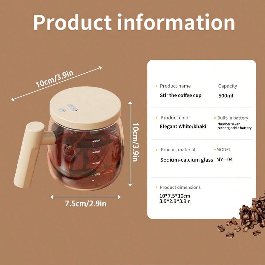 SubClap – Mug à Café Auto-Mélangeant 400ml